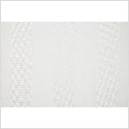 Ivory Wides Stripes Linen-Like Woven - Full