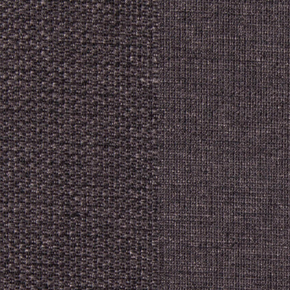 Charcoal Wides Stripes Linen-Like Woven - Detail