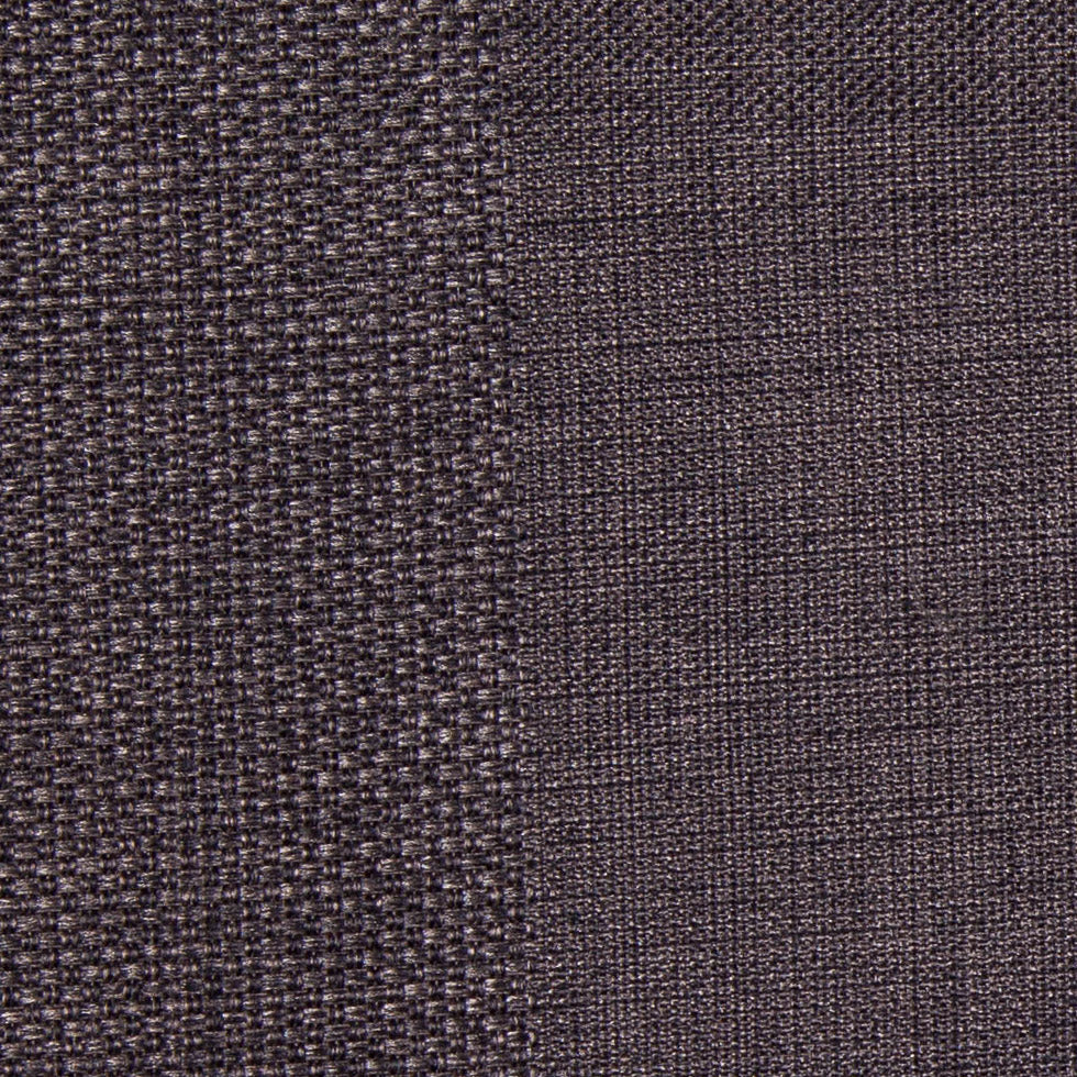 Dark Gray Wides Stripes Linen-Like Woven - Detail