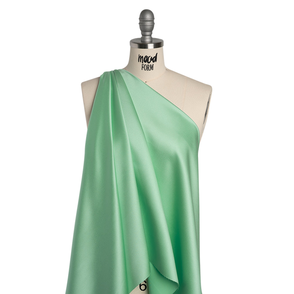 Polyester Satin - Baja Aqua - Reverie Collection - Drape