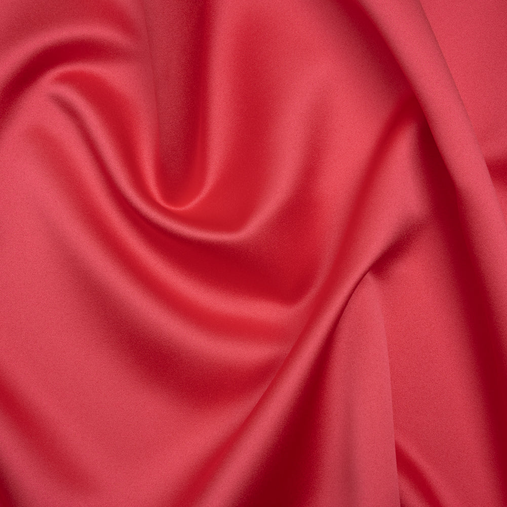 Polyester Satin - Radiant Rouge - Reverie Collection