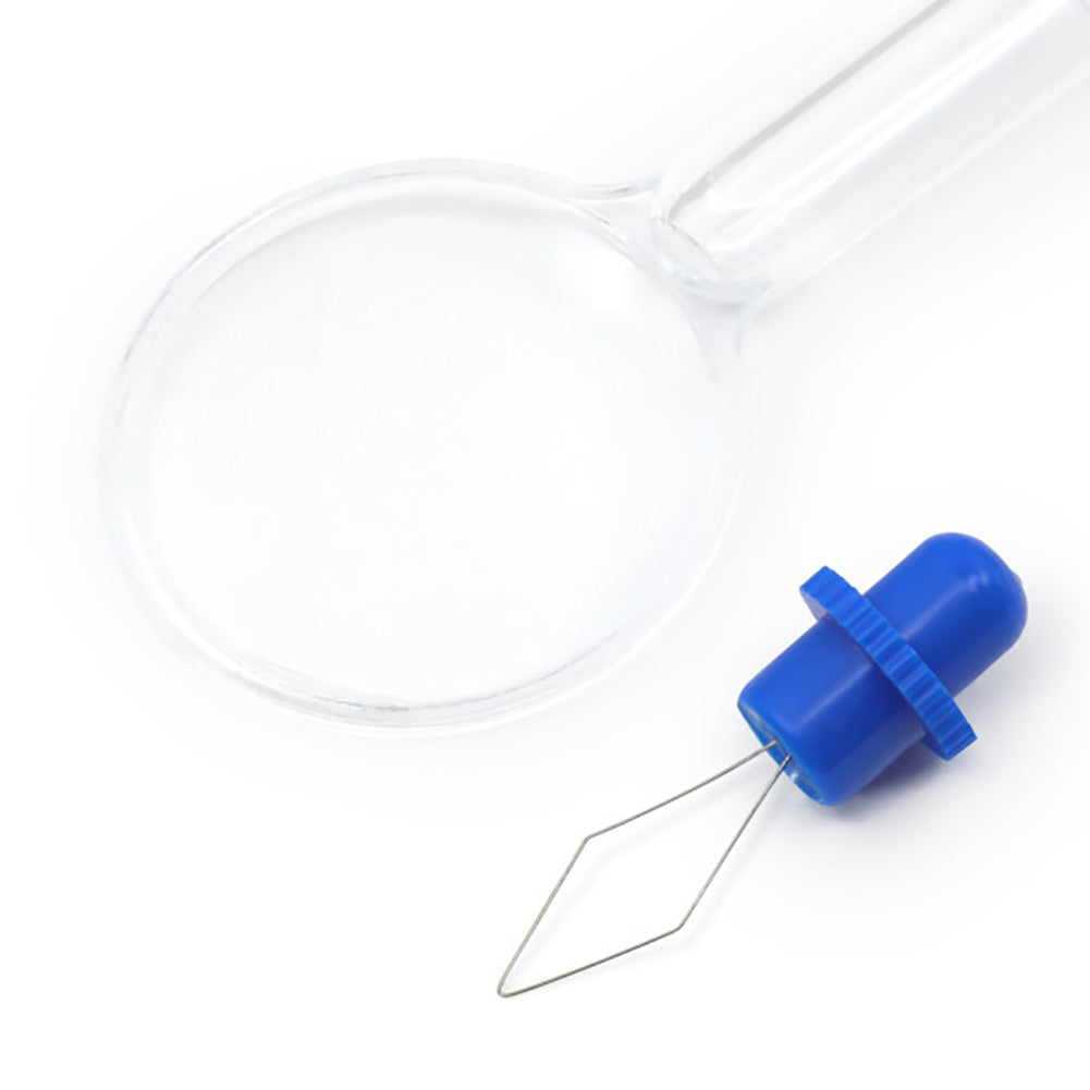 Dritz Needle Threader & Magnifier - Clear Detail