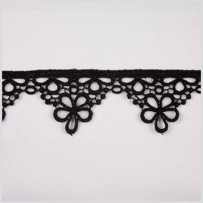 2 Black Venise Lace