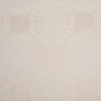Champagne and Pale Gold Satin Jacquard