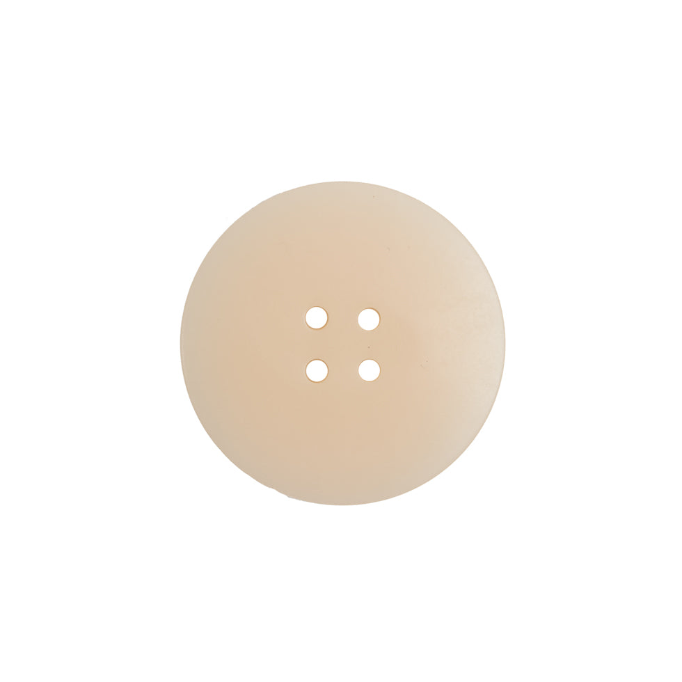 Italian Ivory Plastic Button - 28L/18mm - Detail