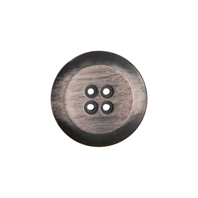 Italian Taupe Plastic Button - 28L/18mm