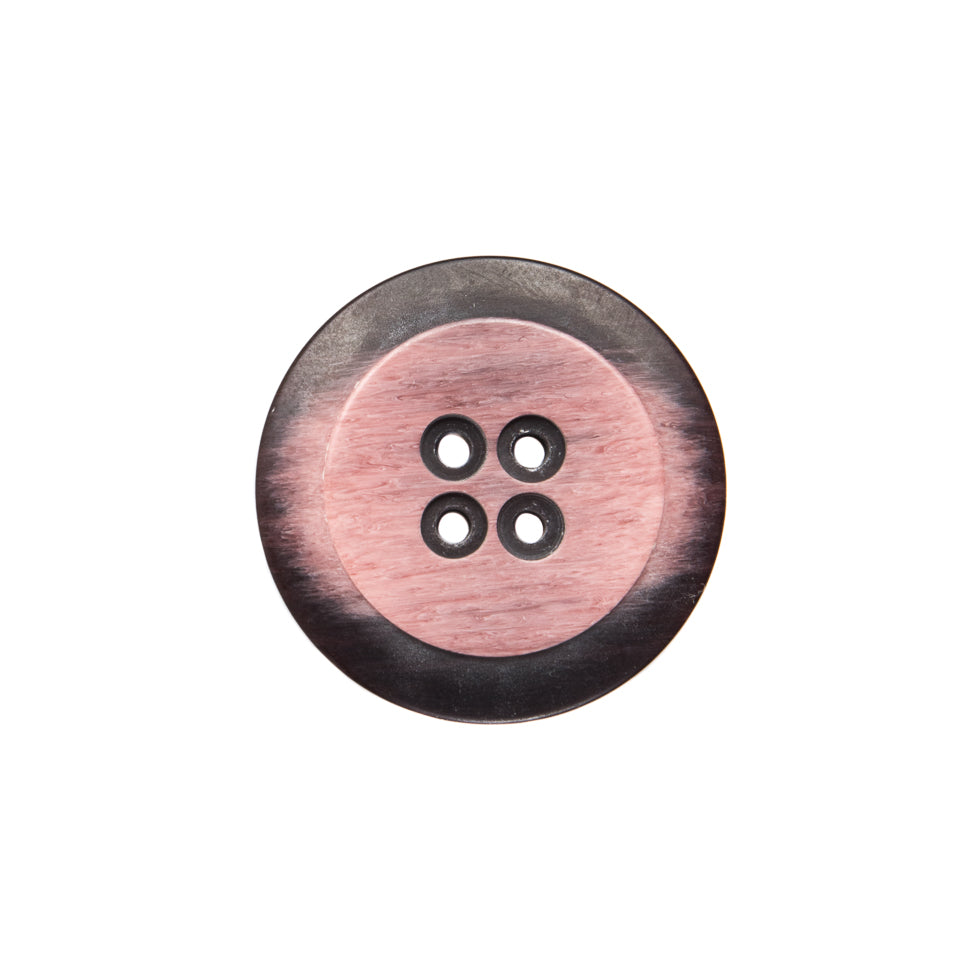 Italian Rose Plastic Button - 28L/18mm