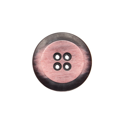 Italian Rose Plastic Button - 28L/18mm