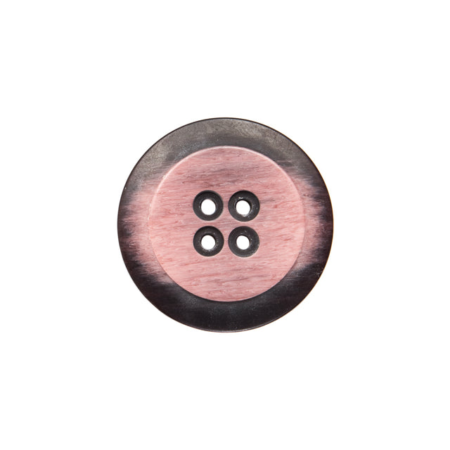 Italian Rose Plastic Button - 28L/18mm
