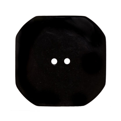Italian Bronze Plastic Button - 54L/34mm Detail