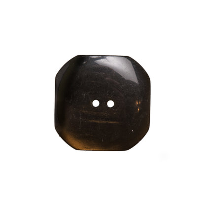 Italian Gold Plastic Button - 28L/18mm Detail