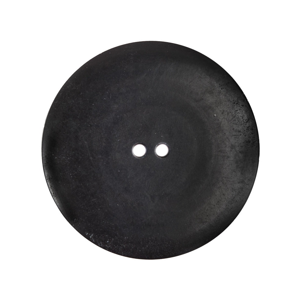 Italian Taupe Plastic Button - 44L/28mm - Detail