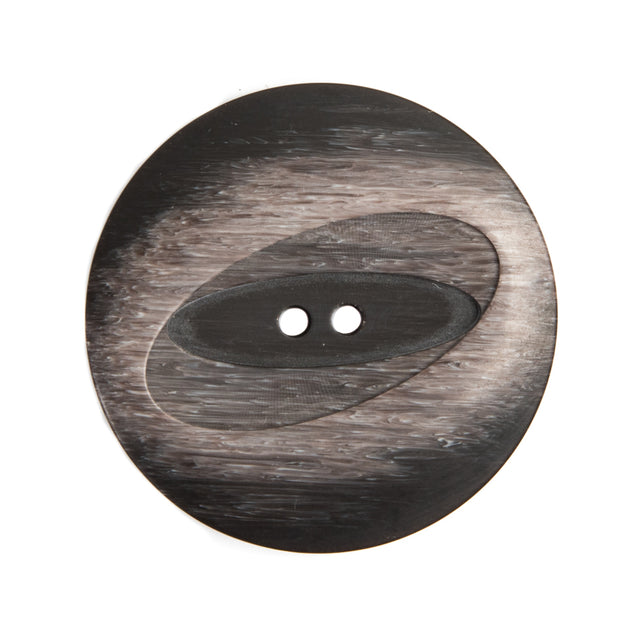 Italian Taupe Plastic Button - 44L/28mm