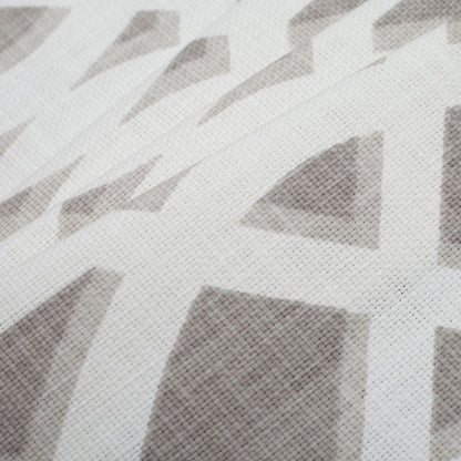 Mushroom Geometric Heavyweight Cotton Folded