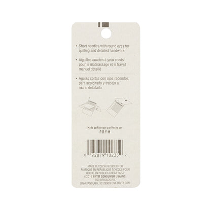 Dritz 20 Quilting Betweens 56B-10 - Detail