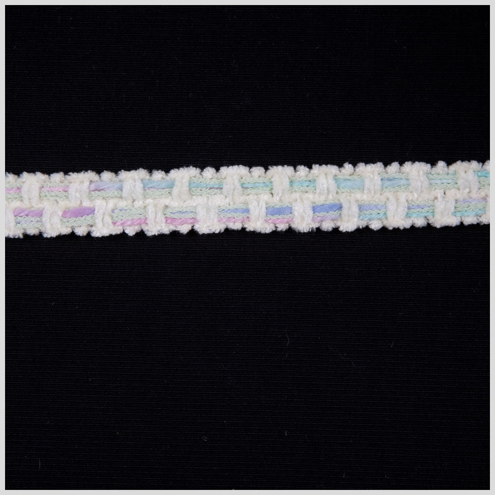 3/4" White Gimp Braid
