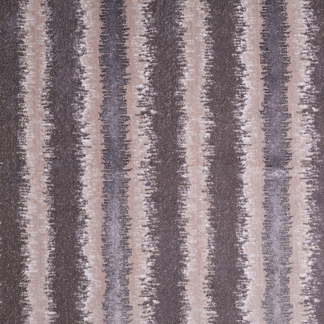 Platinum and Oxford Tan Polyester-Viscose Cut-Out Velvet