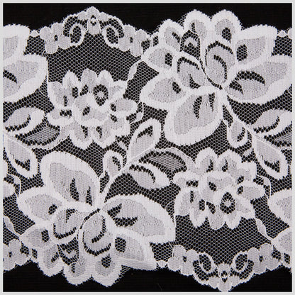 5.5 White Floral Lace Trim