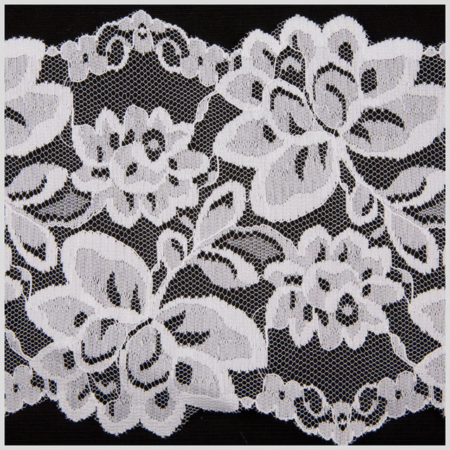 5.5 White Floral Lace Trim