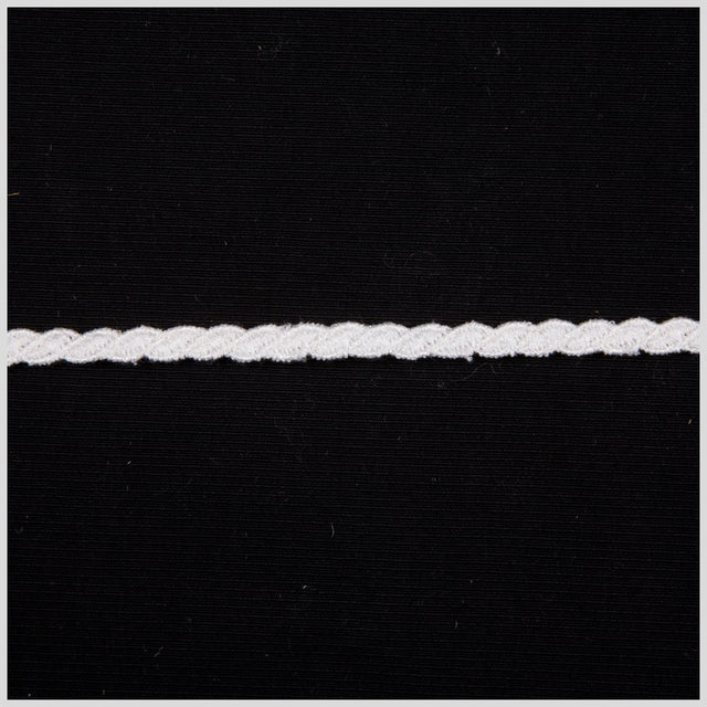 1/4" White Gimp Braid
