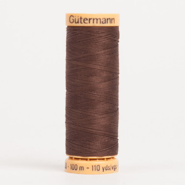 3080 Coffee Bean 100m Gutermann Cotton Thread