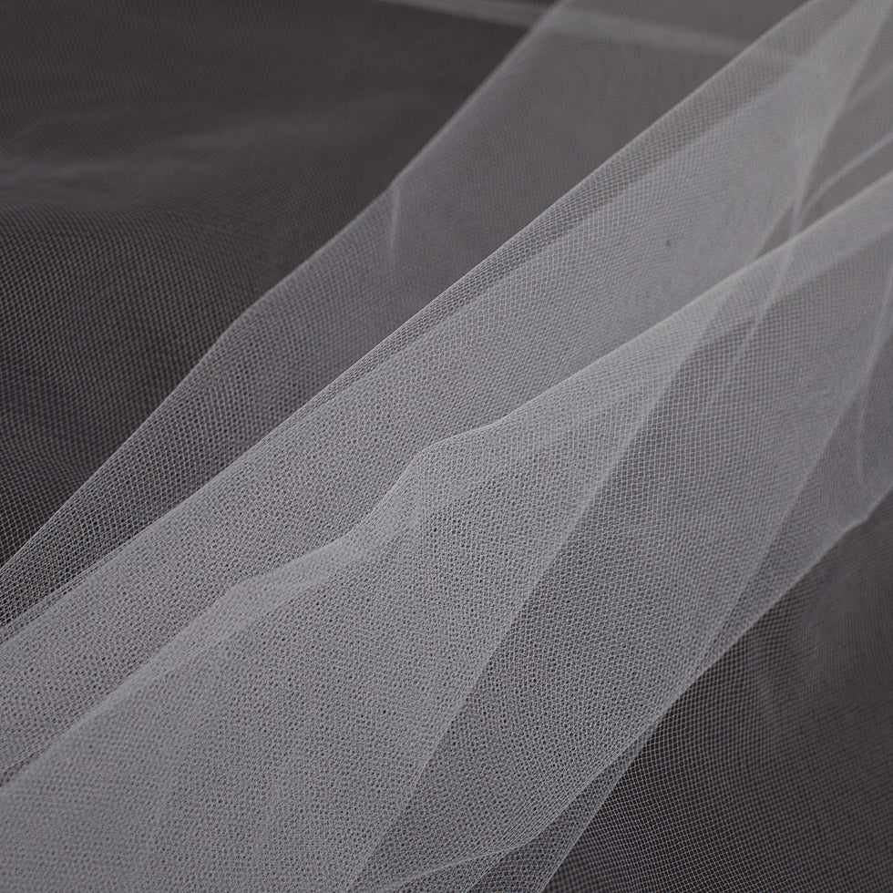 Nylon Tulle 108" - Silk White - Pavlova Wide Collection Detail
