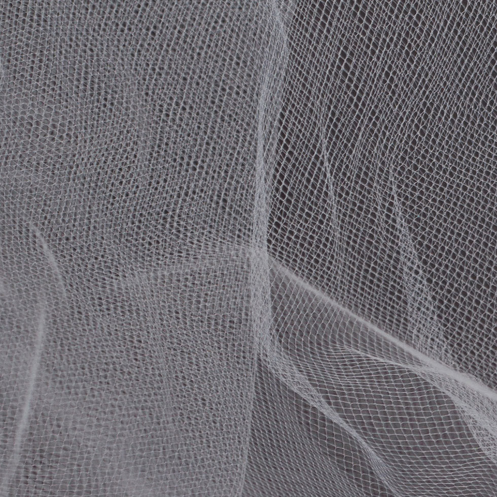 Nylon Tulle 108" - Silk White - Pavlova Wide Collection Full