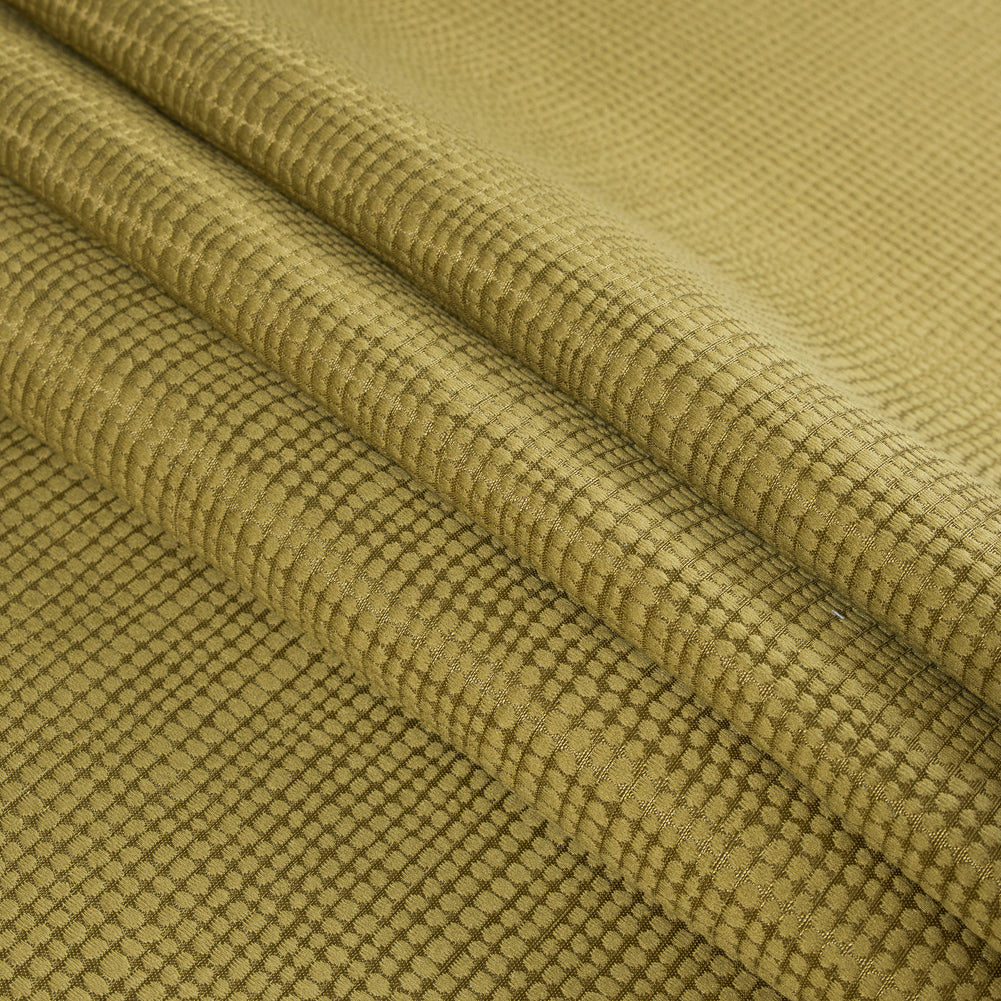 Zest Geometric Cotton and Polyester Woven - Detail