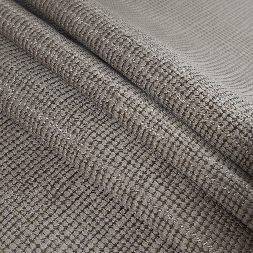Linen Geometric Cotton and Polyester Woven Folded