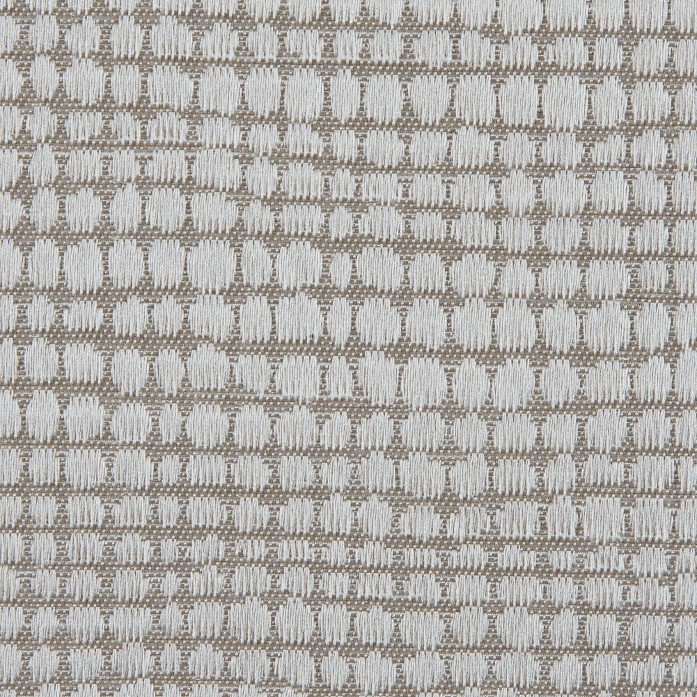 Champagne Geometric Cotton and Polyester Woven Detail