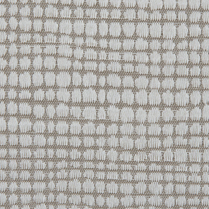 Champagne Geometric Cotton and Polyester Woven Detail