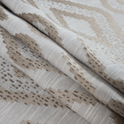 Linen Diamond Woven Cotton and Polyester Blend - Folded