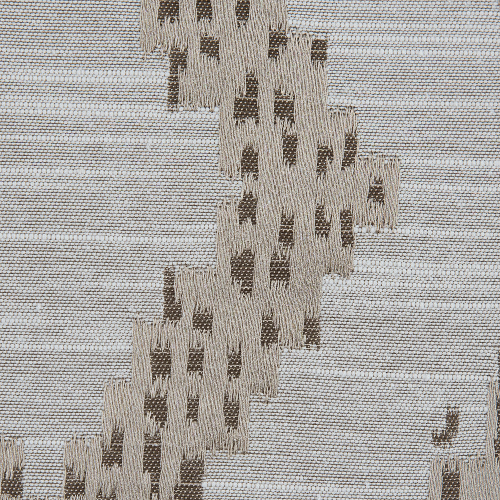 Linen Diamond Woven Cotton and Polyester Blend - Detail