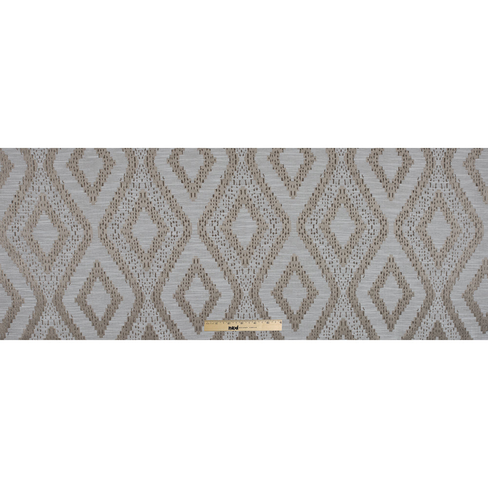 Linen Diamond Woven Cotton and Polyester Blend - Full