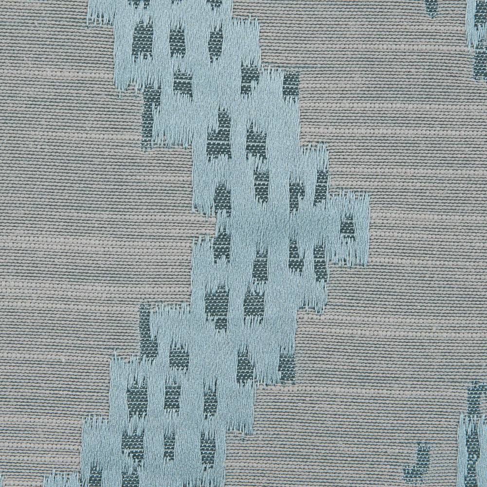 Azure Diamond Woven Cotton and Polyester Blend Full