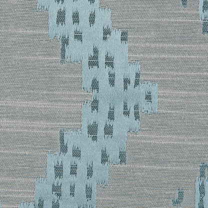 Azure Diamond Woven Cotton and Polyester Blend Full
