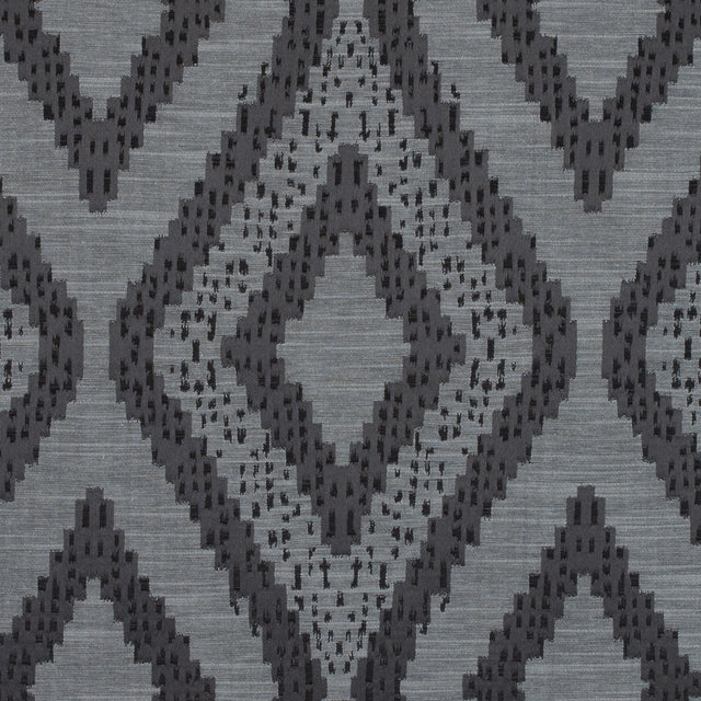 Slate Diamond Woven Cotton and Polyester Blend