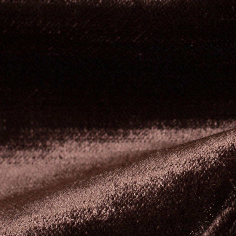 Turkish Chestnut Polyester Velvet - Detail