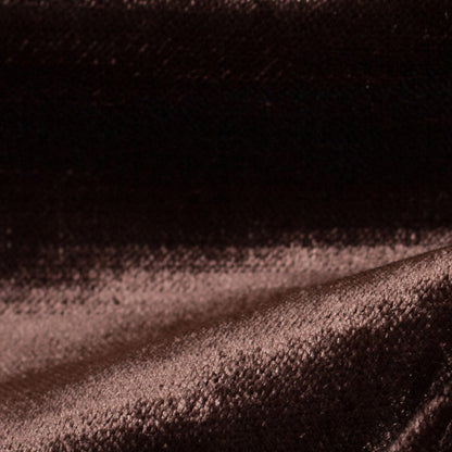 Turkish Chestnut Polyester Velvet - Detail