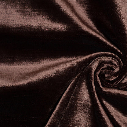 Turkish Chestnut Polyester Velvet