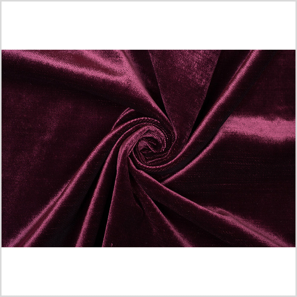 Turkish Zinfindel Polyester Velvet - Full
