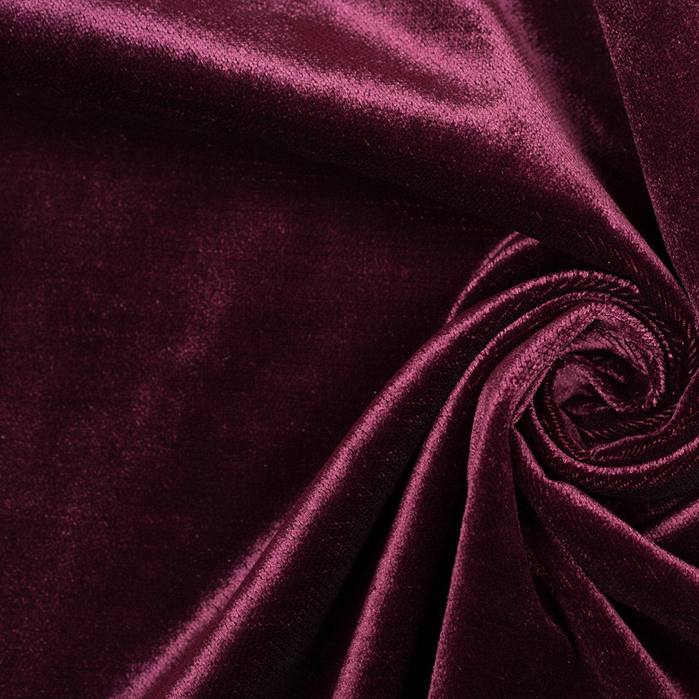 Turkish Zinfindel Polyester Velvet