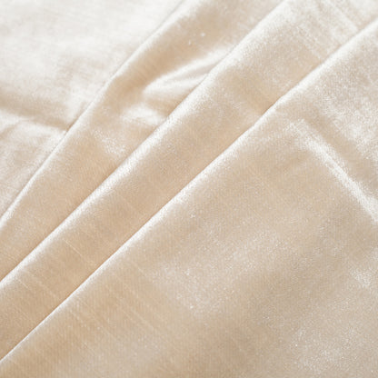 Turkish Snow Polyester Velvet - Folded