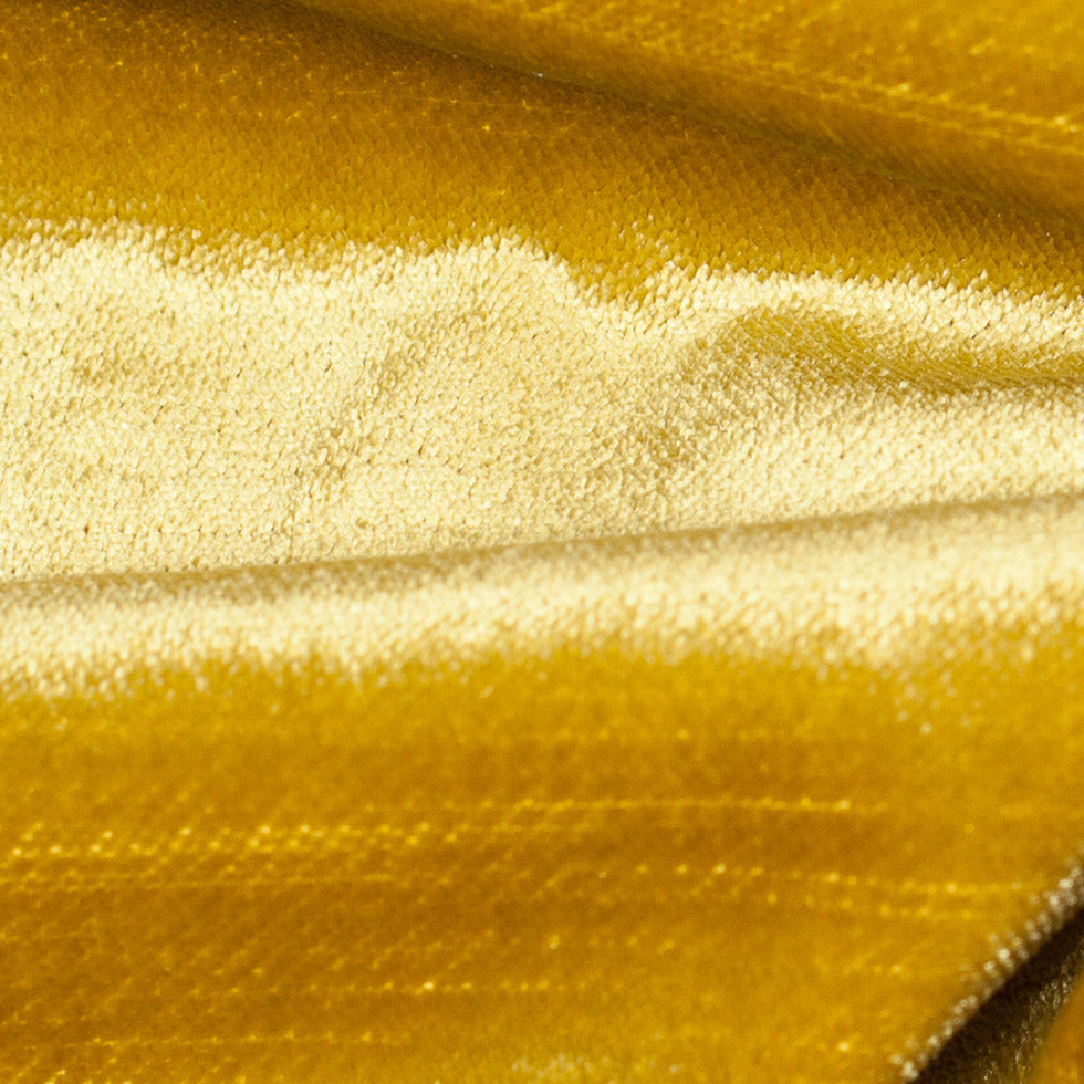Turkish Lemonade Polyester Velvet - Detail