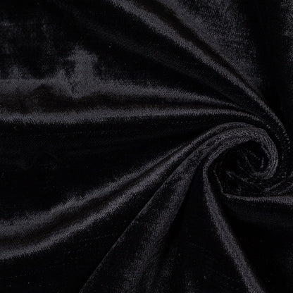 Turkish Ebony Polyester Velvet
