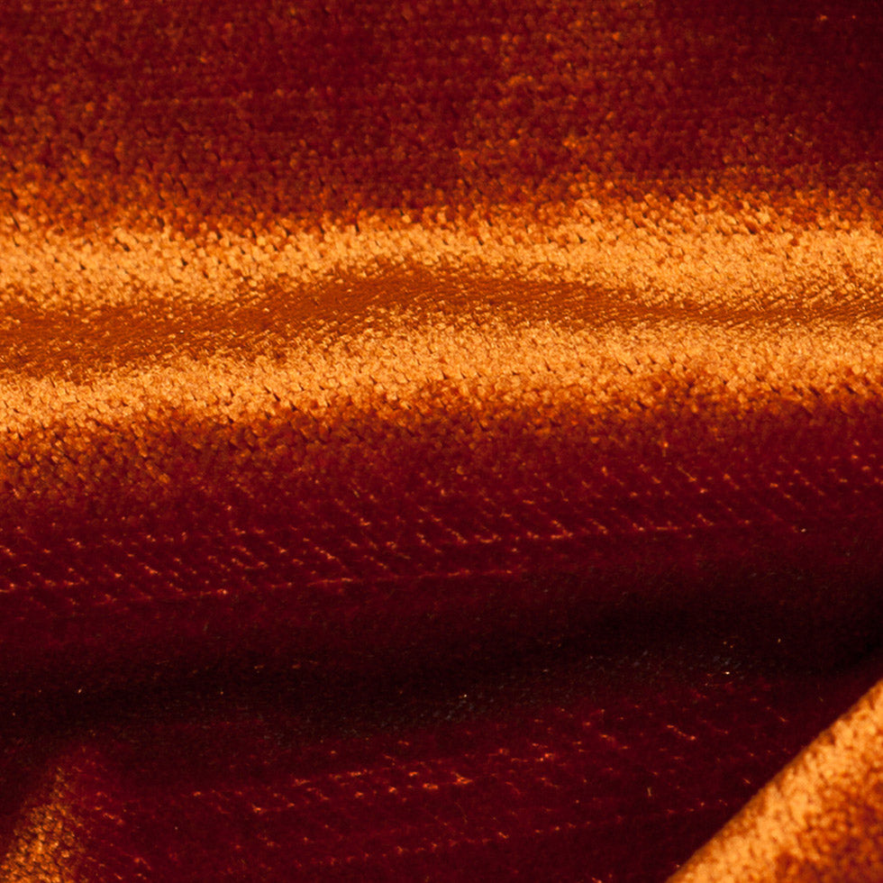 Turkish Spice Polyester Velvet - Detail