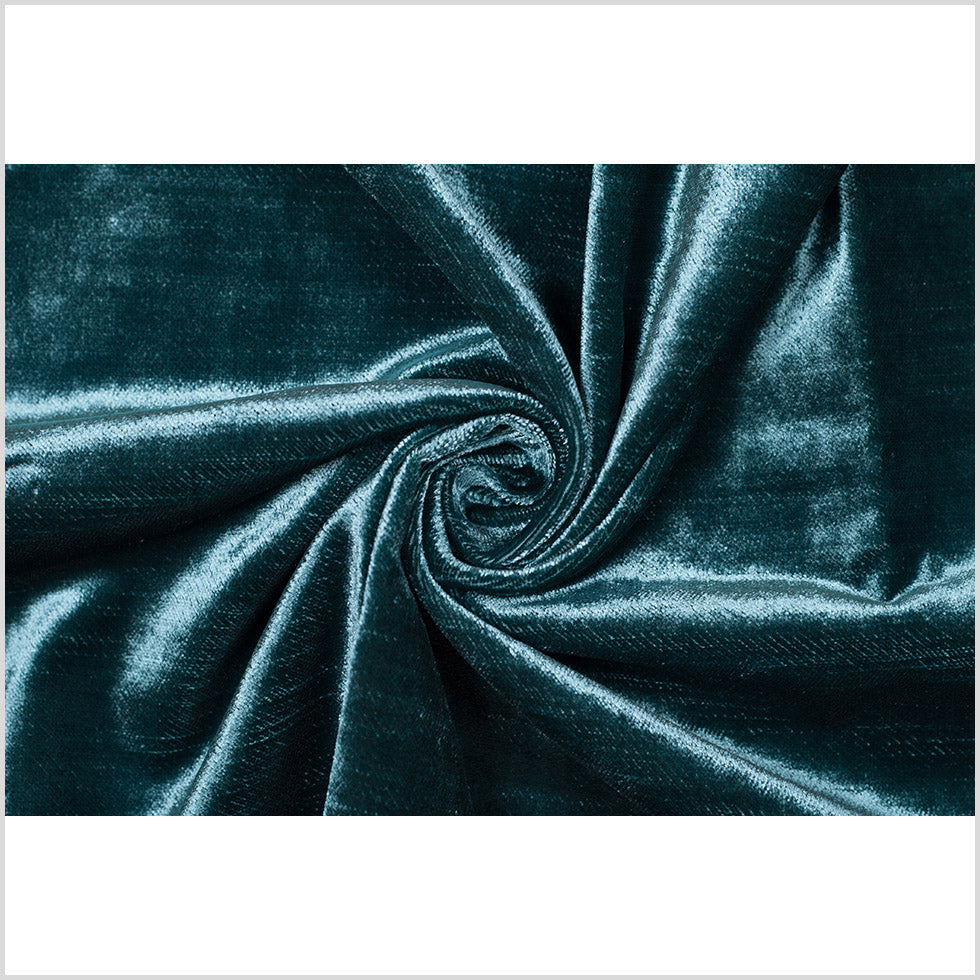 Peacock Polyester Velvet Full