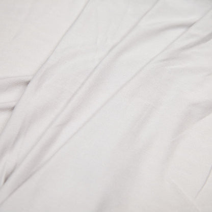 Silver Powder Stretch Rayon Jersey - Folded