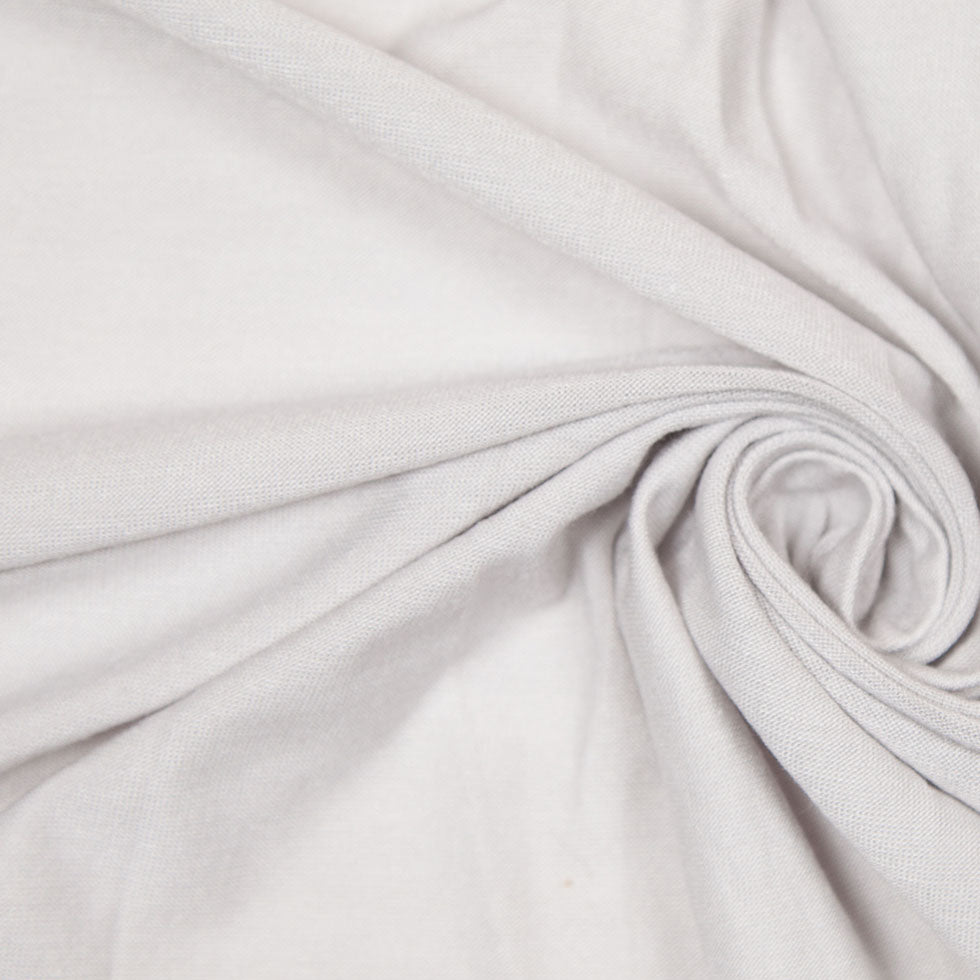 Silver Powder Stretch Rayon Jersey