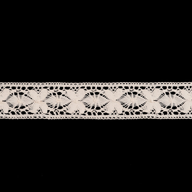 1.5 Ecru Crochet Lace Trim